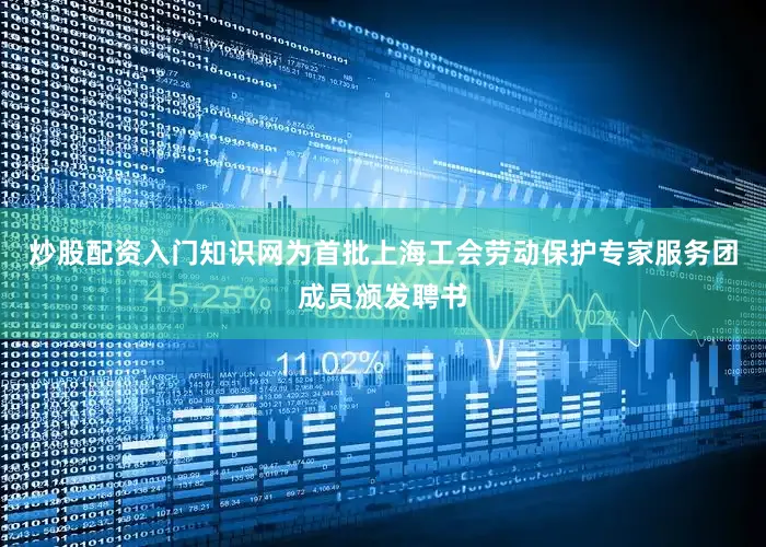 炒股配资入门知识网为首批上海工会劳动保护专家服务团成员颁发聘书