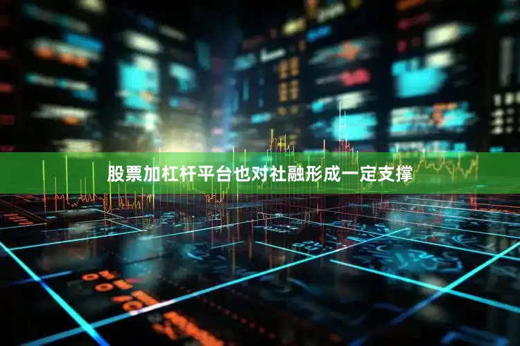 股票加杠杆平台也对社融形成一定支撑