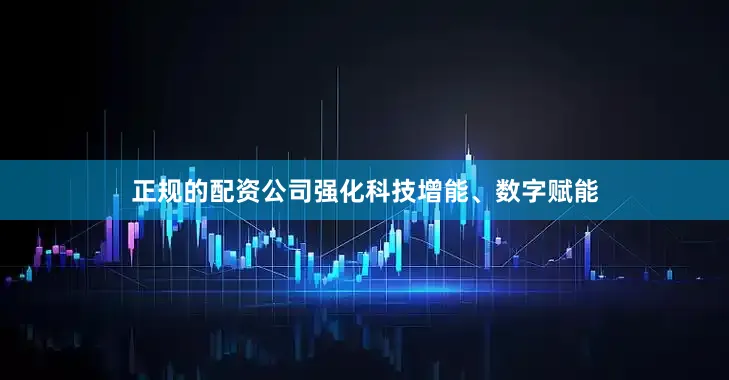 正规的配资公司强化科技增能、数字赋能